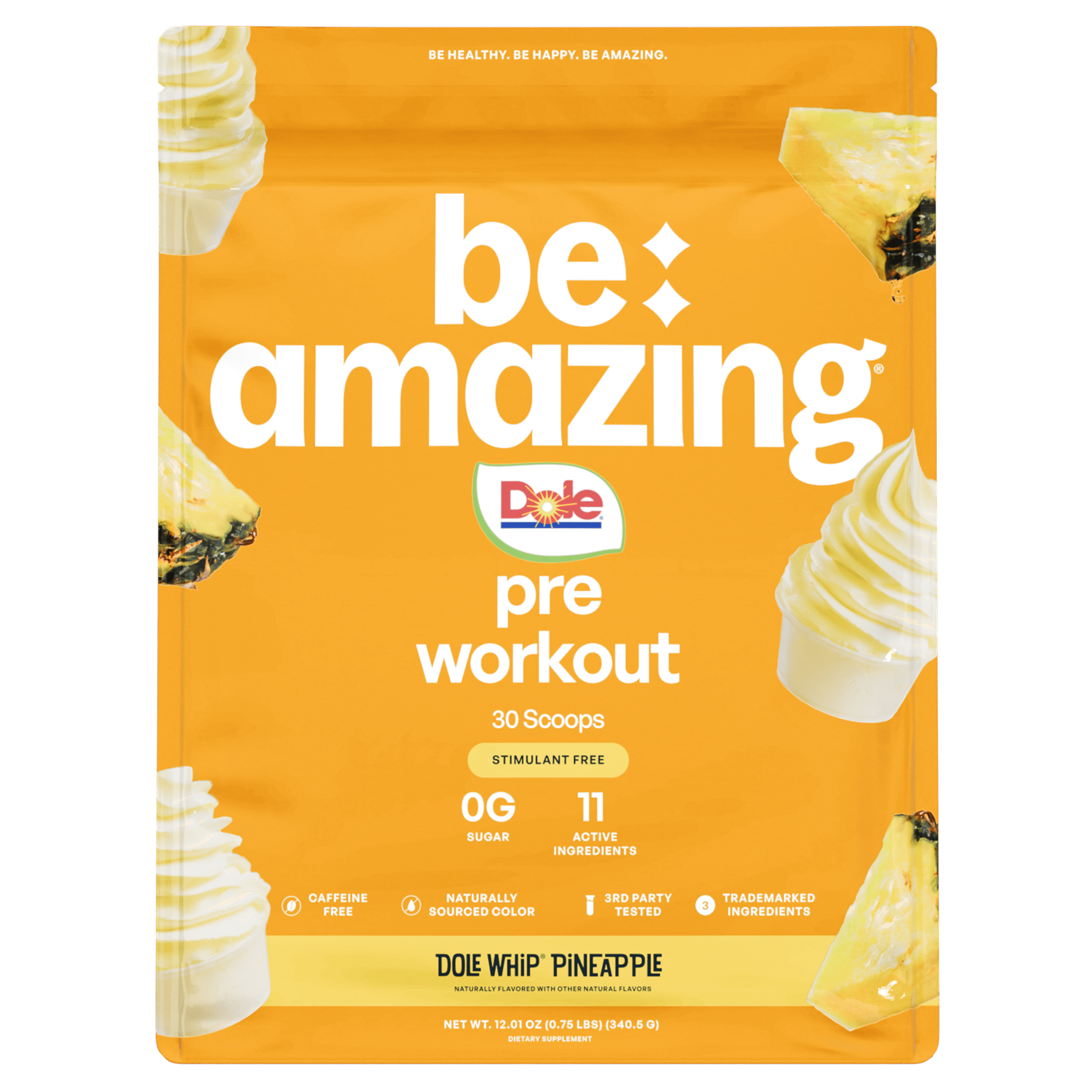 stimulant free pre workout